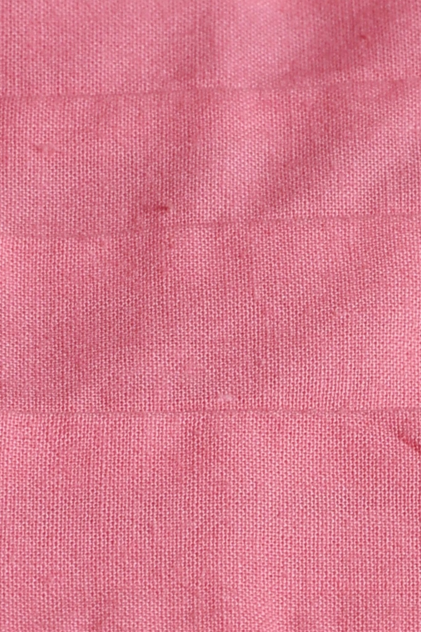 Soft pink 100% cotton peplum top with exaggerated puff sleeves, square neckline, gathered bust detailing, and a breezy relaxed fit for an effortlessly feminine look.